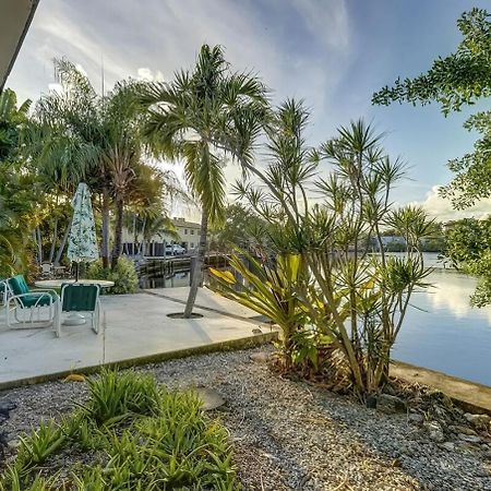 Waterfront Apartment Private Patio Pool ฟอร์ต ลอเดอร์เดล ภายนอก รูปภาพ