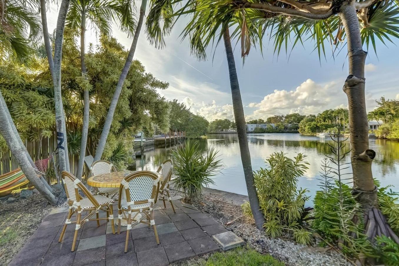 Waterfront Apartment Private Patio Pool ฟอร์ต ลอเดอร์เดล ภายนอก รูปภาพ